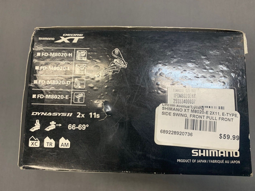 Shimano XT FD-M8020-E 2x11speed E-Type, Side-Swing, Front-Pull Front Derailleur - Picture 4 of 4