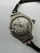 Vintage Old Ornate 14k RGP ARRA Acme Women’s Wristwatch Needs Service JB3