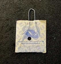 VAIL Vintage 1982 Ski Lift Ticket COLORADO Resort Souvenir 20th Anniversary