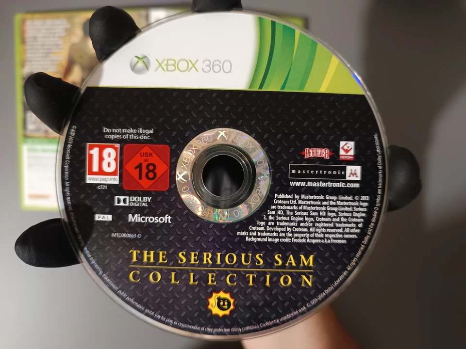 The Serious Sam Collection | Xbox360 Microsoft | PAL España ES | Completo - Imagen 2 de 4