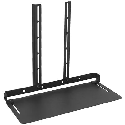 13 Inch Over Under Vesa Monitor Shelf Mount Holds Media Devices Speakers Routers