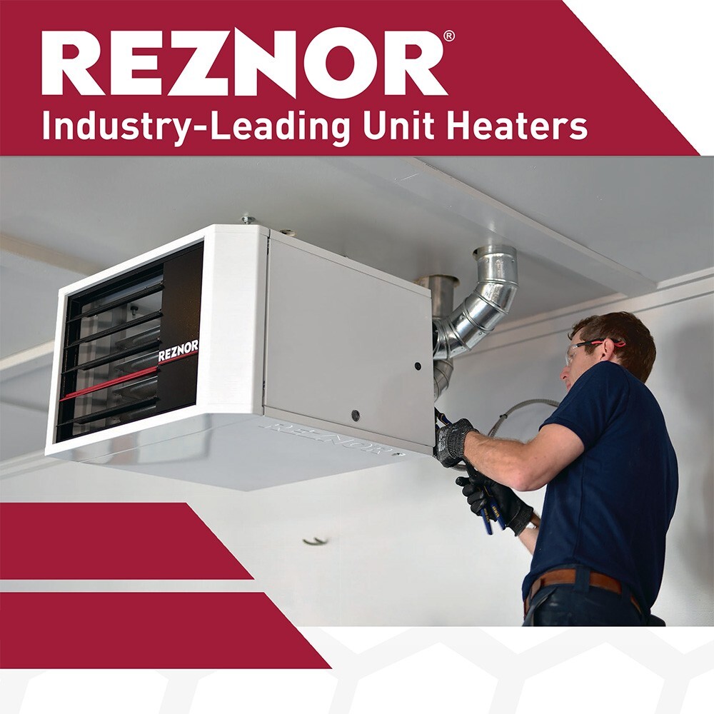 Ceiling Mount Garage Heater Forced Air Reznor V3 Series Heater