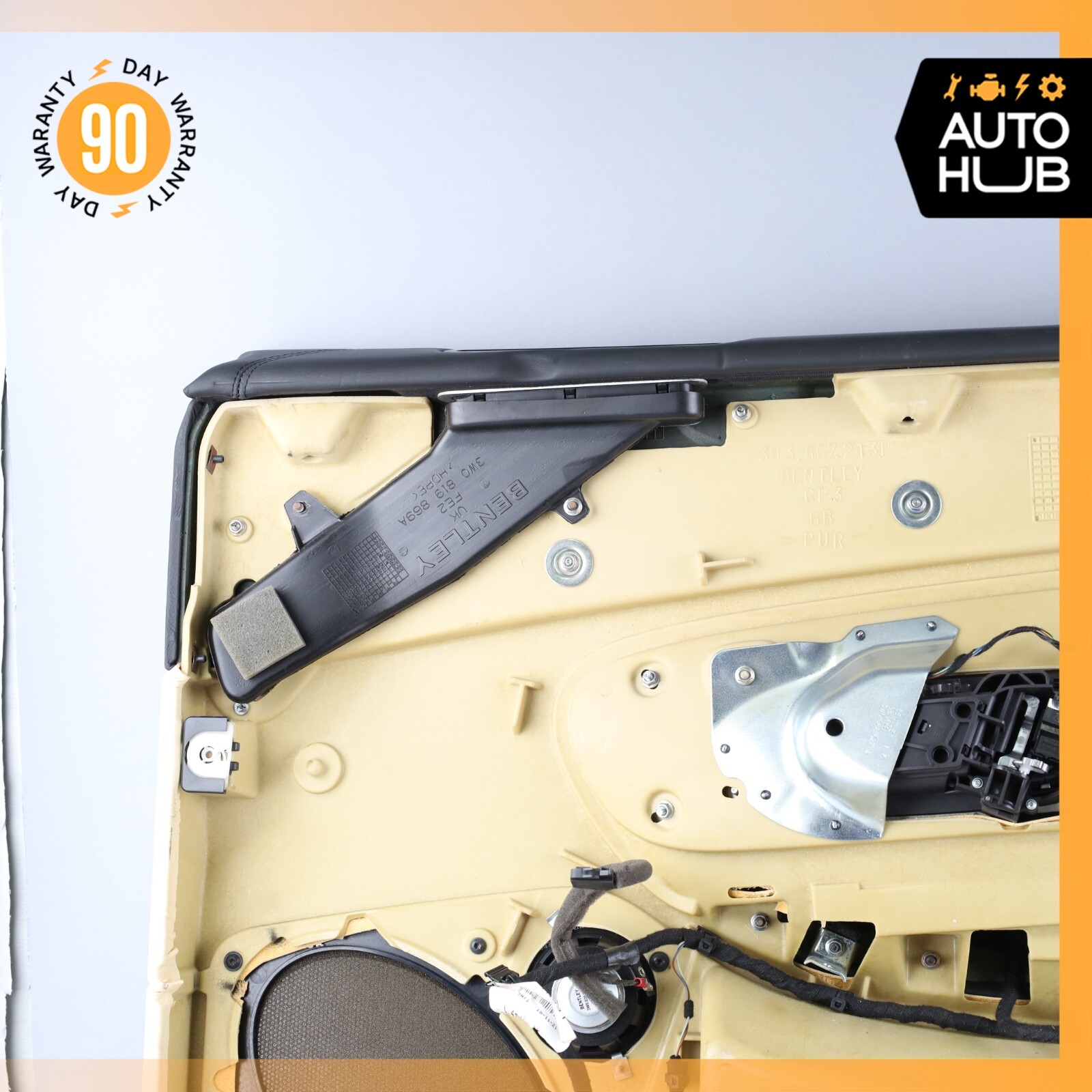 07-11 Bentley Continental GTC Left Driver Side Interior Door Panel OEM 63k