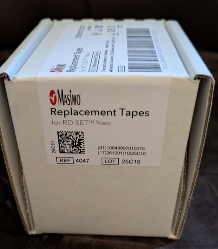 Masimo Rubans de Remplacement 102ct BOITE pour RD SET Neo Sensors 4003 Adhésif 4047