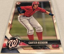 2018 Bowman Draft Baseball Carter Kieboom Washington Nationals #BD-93