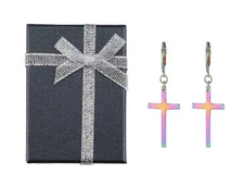 LGBTQ Earrings Rainbow Gay Pride Transexual Lesbian Gay Uni-Sex Bi Jewellery