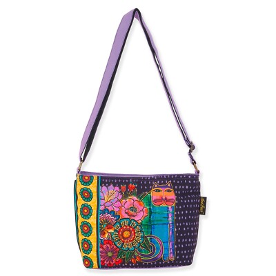 Laurel Burch - Medium Crossbody - Acacia Cat - NWT