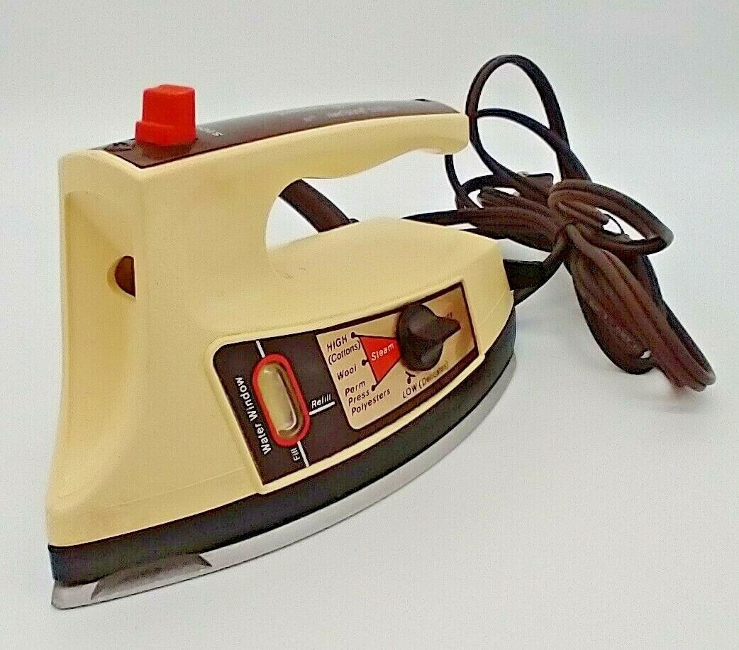 General Electric Year-end gift Vintage Light N Easy safety G Iron Dry & Steam B01F204