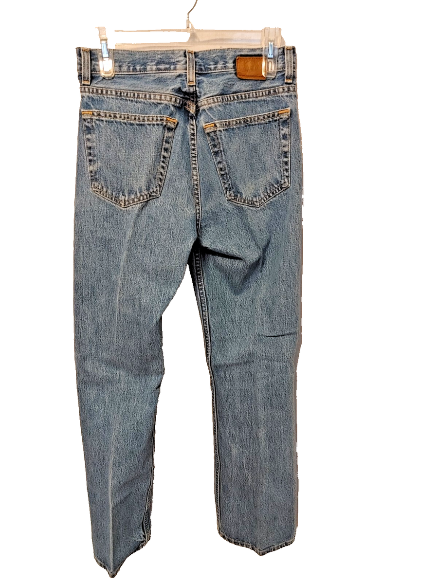 リ Gap 1969 Easy Fit Jeans 197020 Medium Wash Blue Straight Leg Size