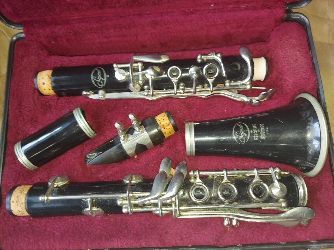 Selmer Signet Resonite Clarinet w/ Case, USA, very good condition