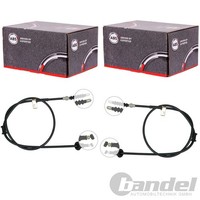 2X A.B.S. Handbremsseile Hinten Passend FüR Volvo S40 V40 Scheibenbremse Links+R