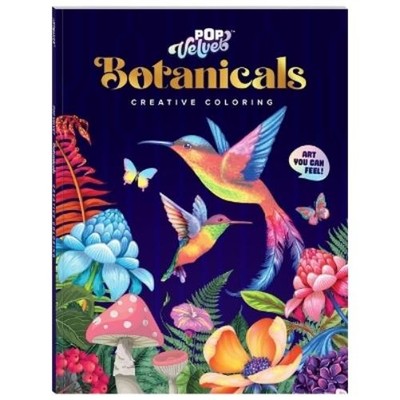 Art Maker Pop Velvet Botanicals Coloring Book (Paperback)