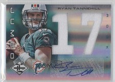 2012 Limited Jersey Numbers Signatures 31/49 Ryan Tannehill #4 Auto 0b2