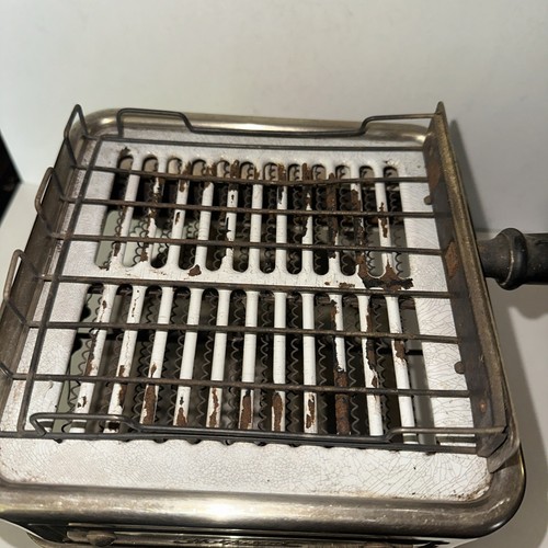 Edison Hotpoint Electric Toaster Broiler Cat No 116G10 Antique 1913 No Cord - Picture 9 of 12