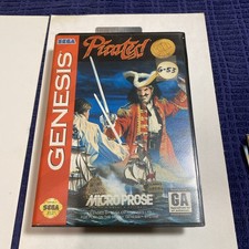 Pirates! Gold Sega Genesis Complete In Box 