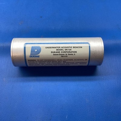 OLD UNDERWATER ACOUSTIC BEACON MODEL DK120 CODE B