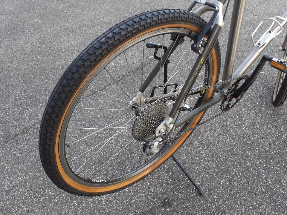 Einzelstück Kult Vintage Titan Carbon Fitnessbike Gewicht ca. 8,9 KG - Bild 3 von 4