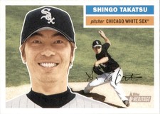 2005 Topps Heritage - Shingo Takatsu Chicago White Sox Card #329