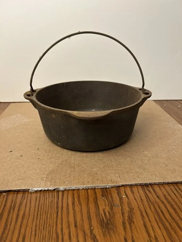 Large Block Logo Griswold #8 1278c Tite Top Cast Iron Dutch Oven ‘24-40 NO LID