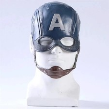 Cosplay Captain America Mask Infinity War Steven Halloween Helmet Props Costume