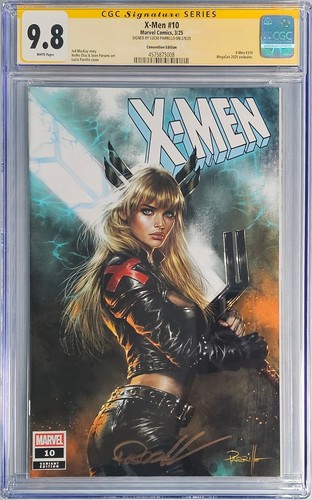 X-Men #10 Lucio Parrillo Magik MegaCon 2025 Variant CGC SS 9.8 Signed LTD 800