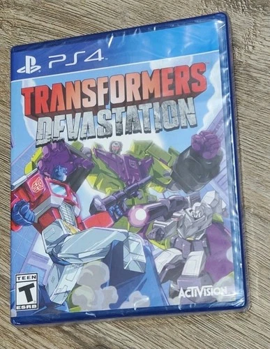 TRANSFORMERS DEVASTATION SONY PLAYSTATION 4 PS4 2015 BRAND NEW SEALED HTF