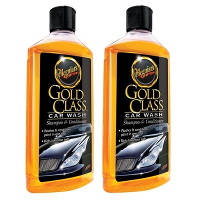 Meguiar's 2x G7116EU Gold Class Car Wash Shampoo&Conditioner Autoshampoo 473ml