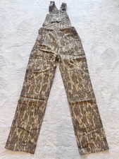 Mossy Oak Bottomland RealTree Camo Overalls Mens Small Hunting Bib Dungarees