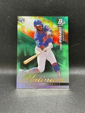 2018 Bowman Platinum Platinum Presence Amed Rosario Rookie RC #PP-12 Green /99