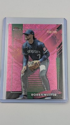 Topps 2026 Finest Bobby Witt Jr. #207 Pink Mini-Diamond Refractor #/250