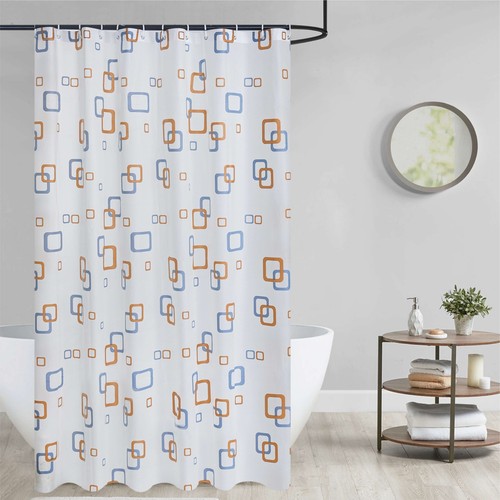 SAIMAZ Shower Curtain Waterproof Anti-Mould with 12 Hooks – Extra Long 180x180cm - Picture 14 of 144