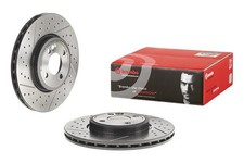2x BREMBO Bremsscheibe PRIME LINE - UV Coated 09.A047.11 für R52 MINI R50 R53