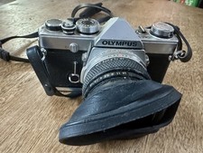 Vtg OLYMPUS OM-1 35mm Film Camera UNTESTED