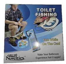Potty Fisher Toilet Fishing Game - Fairly Odd Novelties - Funny Novelty Gag NIB