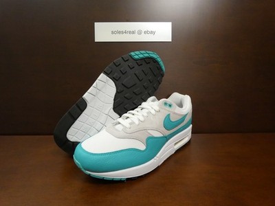 DS NEW NIKE Air Max 1 SC Size 9 White Clear Jade