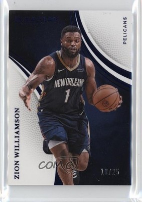 2024-25 Panini Immaculate Blue /25 Zion Williamson #12 hs9