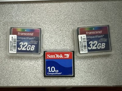 Transcend 32GB 400x - CompactFlash I Card - TS32GCF400 - x2