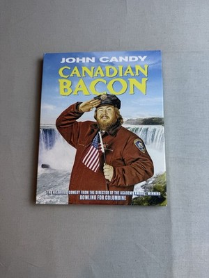 Canadian Bacon (Blu-ray, 1995)  John Candy Slipcover Only!!  No Discs!!