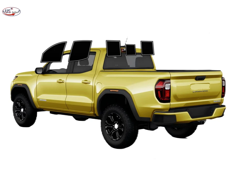 Computerized Custom PreCut 2Ply Window Tint Film Kit For ALL GMC Canyon - Image 2 of 4