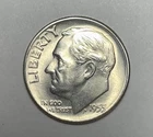 1955 10C Roosevelt Dime Uncirculated 90% Silver