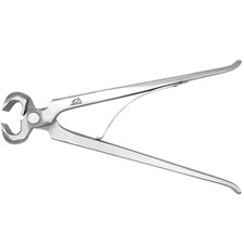 Hoof Tongs, Chrome Vanadium Steel, Hoof Care, Horse Hoof Tongs, Farrier Tools - 25cm