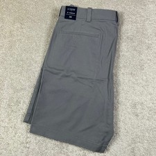 NEW J.Crew Men's 9" Stretch Chino Shorts 34 Gray Casual NWT
