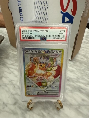 Eevee ex (PSA 9) - 174 - Scarlet & Violet Promos - Pokémon TCG
