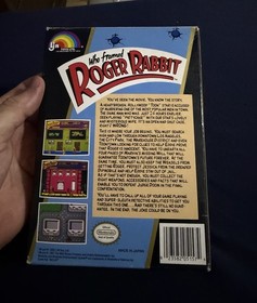 Who Framed Roger Rabbit (NES, 1989) CIB Plus Foam Insert Tested