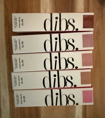 dibs. Glossy Balm bundle - 5 total one of each color