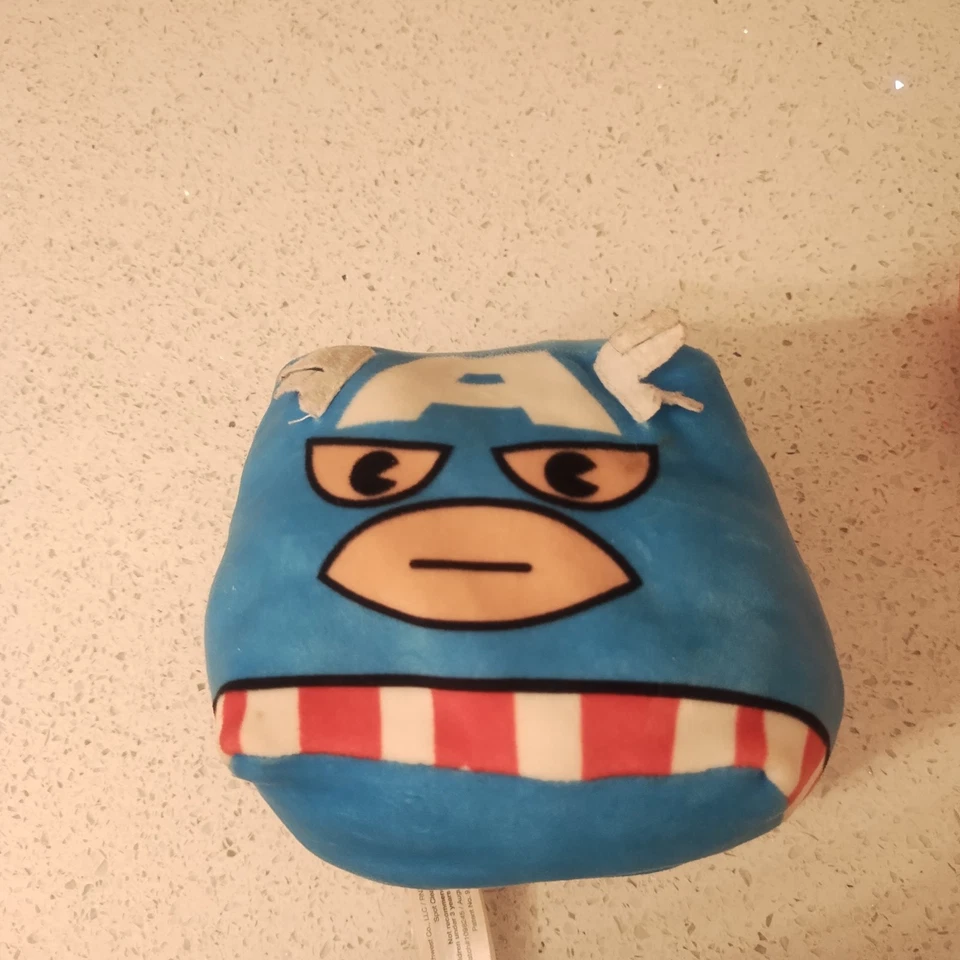 Cubd - Peluche suave - Cubo de peluche - Coleccionables - Iron Man y Capitán América  Foto 3 de 4