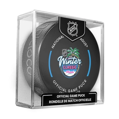 INGLASCO Winter Classic 2026 Official Game Puck Cubed New York Rangers Florida Panthers