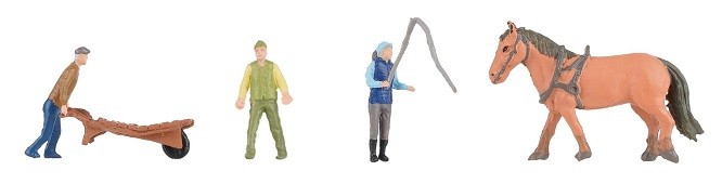Faller 151923 - 1/87 / H0 At the Riding Stable - New