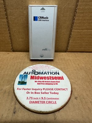SOFTING CANusb/HW V1.03 CANusb CAN INTERFACE S/N: 064903371F SHIPS SAME BUS DAY