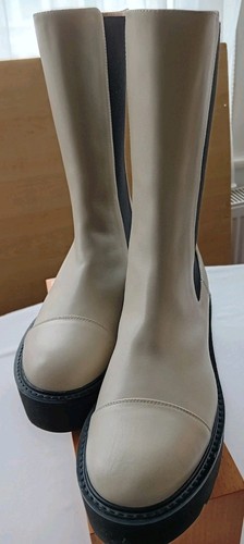 Stuart Weitzman Presley Ultralift Beige (Off-White) Bootie Größe EU36,5/UK4 S5636 - Bild 1 von 13